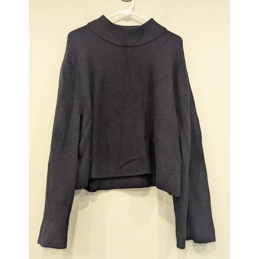 J. Crew Chunky Crewneck Sweater In Supersoft Yarn Wool Alpaca Size Large